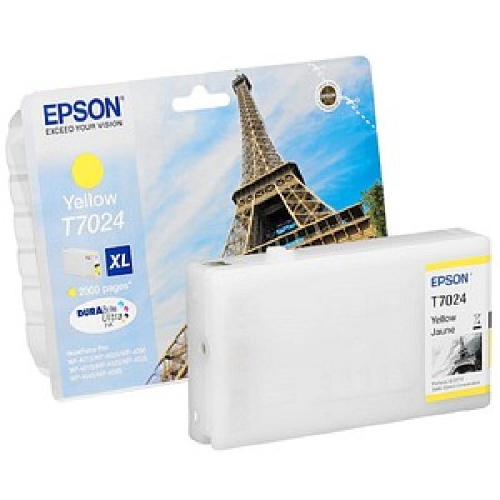 Epson T7024Xl C13T70244010 Sarı Kartuş Wp 4015