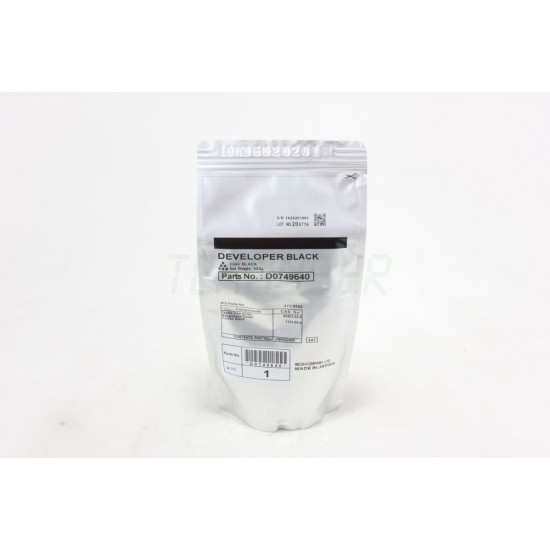 Ricoh Pro C651-751 Orijinal Siyah Developer (D0749640)