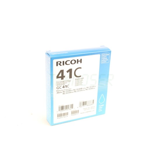 Ricoh GC 41C Orijinal Mavi Jel Kartuş (SG 3100-SG 3110-SG 7100) (405762)