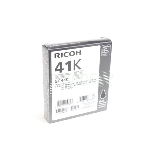 Ricoh GC 41K Orijinal Siyah Jel Kartuş (SG 3100-SG 3110-SG 7100) (405761)