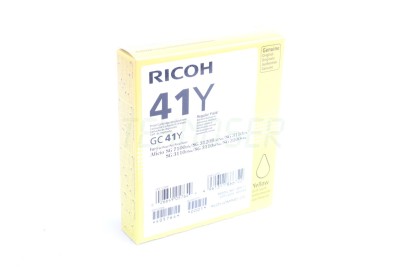 Ricoh GC 41Y Orijinal Sarı Jel Kartuş (SG 3100-SG 3110-SG 7100) (405764)