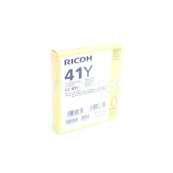Ricoh GC 41Y Orijinal Sarı Jel Kartuş (SG 3100-SG 3110-SG 7100) (405764)