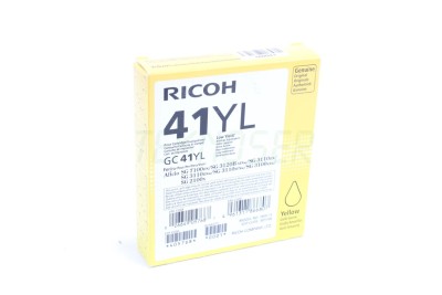 Ricoh GC 41YL Orijinal Sarı Jel Kartuş SG 2100N-SG3110-SG3120-SG7100DN (405768)