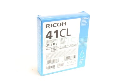 Ricoh GC 41CL Orijinal Mavi Jel Kartuş (SG 2100-SG 3100-SG 3110-SG 7100) (405766)