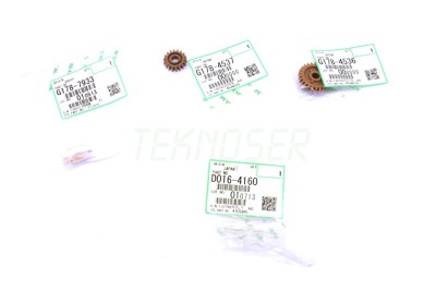 Ricoh D0164160 Orijinal Oil Application Gear Set (3 Parca)