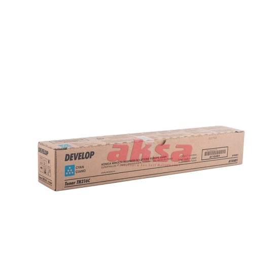 DEVELOP TN-216C Orijinal Cyan Toner  A11G4D1   ineo + 220, 280