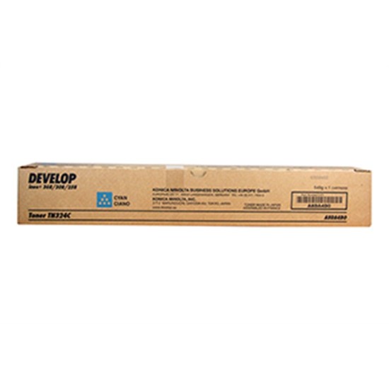 DEVELOP TN-324C Orijinal Cyan Toner  A8DA4D0   ineo C258, C308