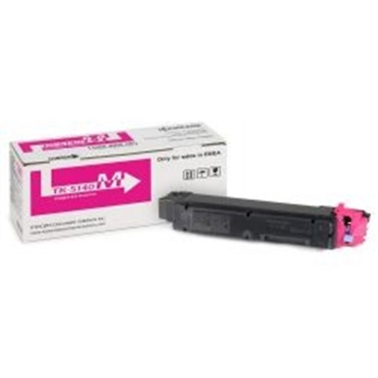 KYOCERA TK-5140  Orijinal Magenta Toner 1T02NRBNL0   ECOSYS P6130CDN, M6030CDN, M6530CDN