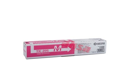 KYOCERA TK-895 Orijinal Magenta Toner  1T02K0BNL0    FS-C8020, FS-C8025mfp, FS-C2820, FS-C1825, FS-C8520, FS-C8525