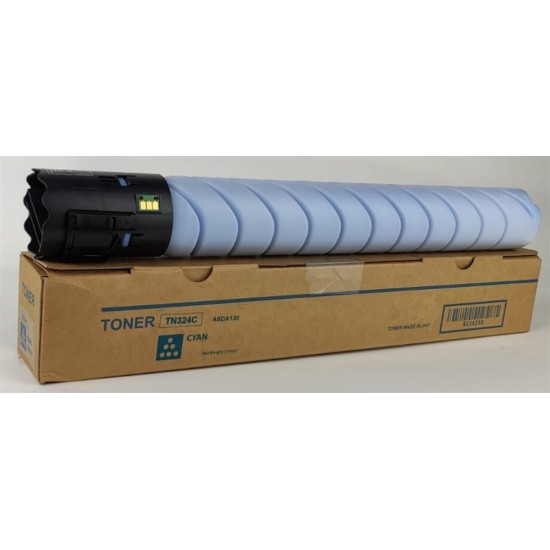 MINOLTA TN-324C AA Cyan Toner 550g A8DA430   Bizhub C258, Bizhub C308, Bizhub C368
