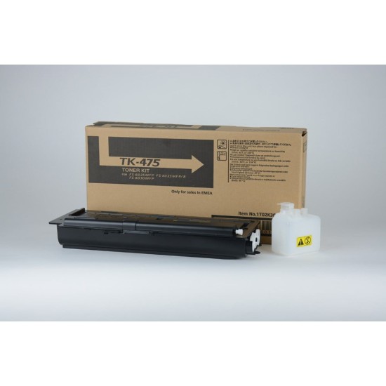 KYOCERA TK-475 AA Toner   FS 6025, 6030, 6530, Taskalfa 255, 255B, 256, 305  UTAX CD 256, 5025, 5030, TA 256, 6025, 6030 (Chip Farklı)