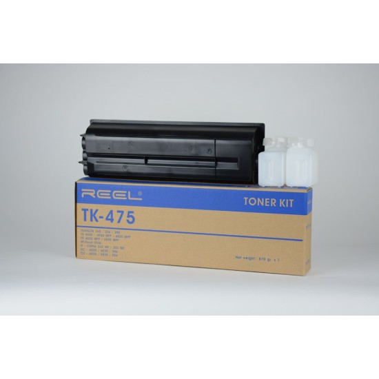 KYOCERA TK-475HC Reel Toner 870 gr Yüksek Kapasite   FS-6025, 6030, 6530, Taskalfa 255, 255B, 256, 305 KOLİ 10'LU  UTAX CD 256, 5025, 5030, TA 256, 6025, 6030 (Chip Farklı)