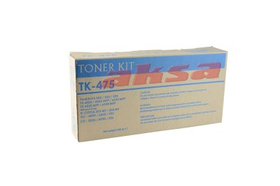 KYOCERA TK-475 Reel Toner ( 520 GR)   FS 6025, 6030, 6525, 6530MFP, Taskalfa 255, 255B, 256, 305 KOLİ 10'LU  UTAX CD 256, 5025, 5030, TA 256, 6025, 6030 (Chip Farklı)
