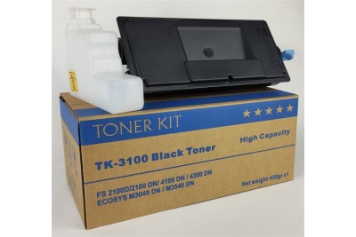 KYOCERA TK-3100HC Reel Toner  450gr   Fs 2100D/DN, ECOSYS M3040dn / M3540dn KOLİ (12)'Lİ