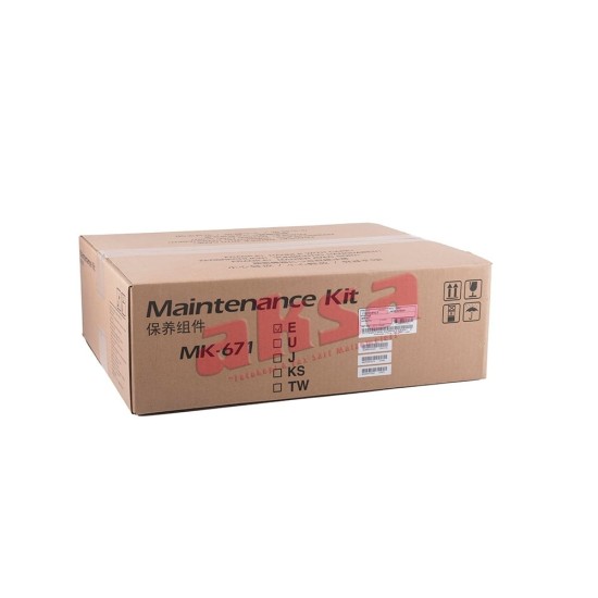 KYOCERA MK-670, 671 Orijinal Maintenance-Kit  300 K 1702K58NL0    KM2540, KM2560, KM3040, KM3060/ Taskalfa 300i  2540, 2560, 3040, 3060