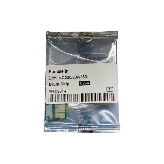 MINOLTA Bizhub C220/280/360/C7822 C+M+Y IMAGE CHIP  (WW)   MIN+DEVELOP+OLİVETTİ+ITE 220/280/360