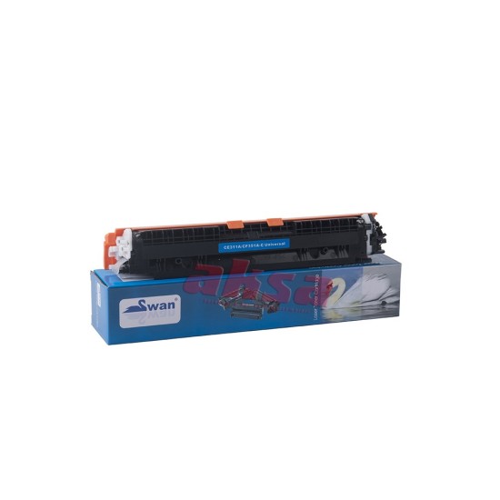 HP CE311A/351A/126A // CANON CRG-729C Swan Cyan  Laser Toner   Pro CP 1021/ 1022/ 1023/ 1025/n/nw/ 1026nw/ 1027nw/ 1028nw , Pro 100 M175nw/a/b  Pro 100 M175c/e/p/r, Pro 200 M275s/t/u/nw, Canon i-SENSYS LBP 7010C/ 7018C