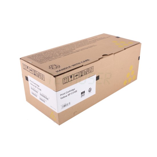 Ricoh SP C 310 Orijinal Sarı Toner SP C 231-232-242-311-312-320 Standart Kapasite (407639-406335-406347-406351)