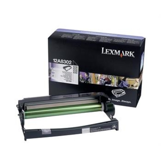 Lexmark 12A8302 - Siyah Photoconductor