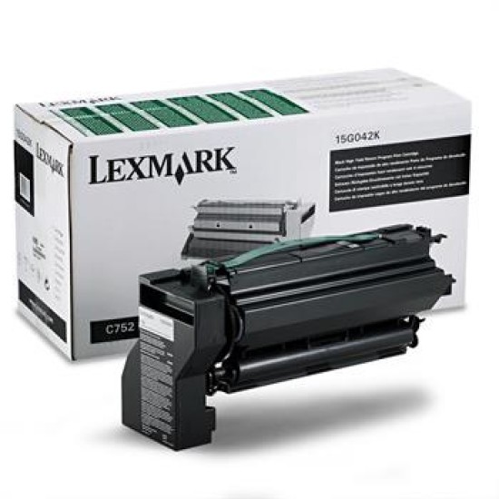 Lexmark 15G042K Yüksek Kapasiteli Siyah Toner