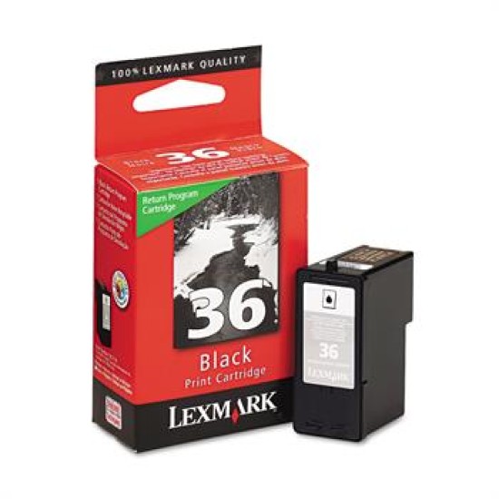 Lexmark 18C2130E - 36 Numaralı Siyah Kartuş