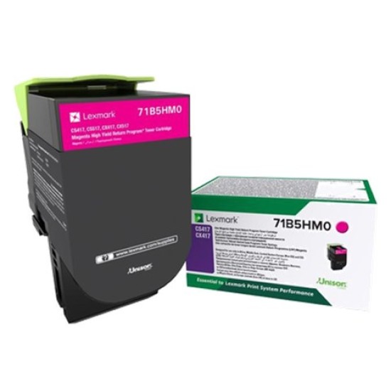 Lexmark 71B5HM0 Yüksek Kapasiteli Kırmızı Toner