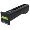 Lexmark 72K50C0 Mavi Toner