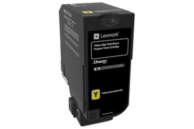 Lexmark 74C5HY0 Yüksek Kapasiteli Sarı Toner