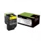 Lexmark 80C8SY0 Sarı Toner