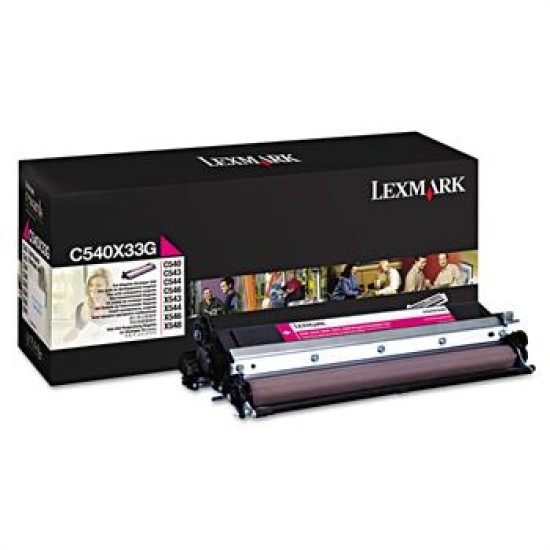 Lexmark C540X33G - Kırmızı Developer