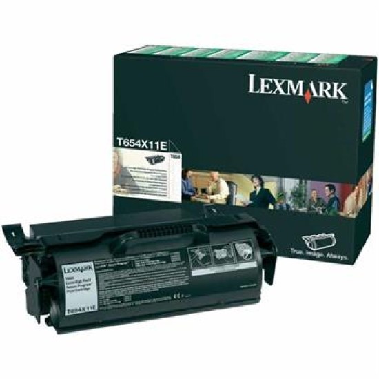 Lexmark T654X11E Ekstra Yüksek Kapasiteli Siyah Toner