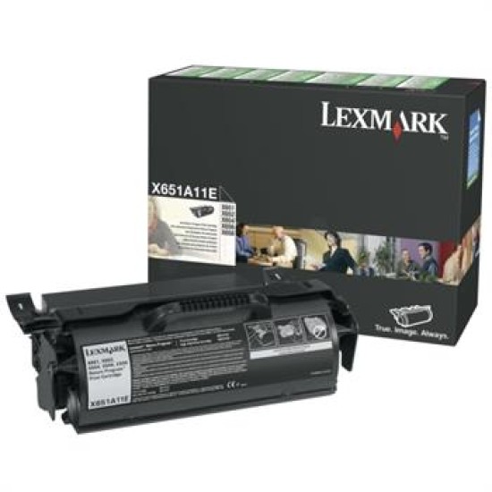 Lexmark X651A11E Siyah Toner