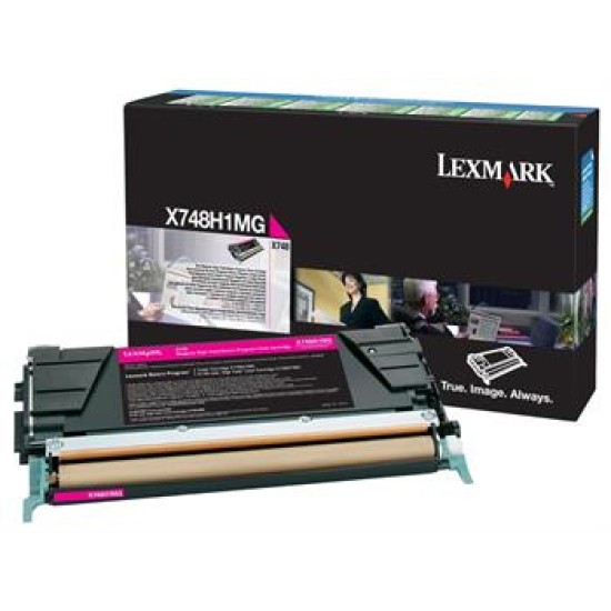 Lexmark X746A1MG Kırmızı Toner