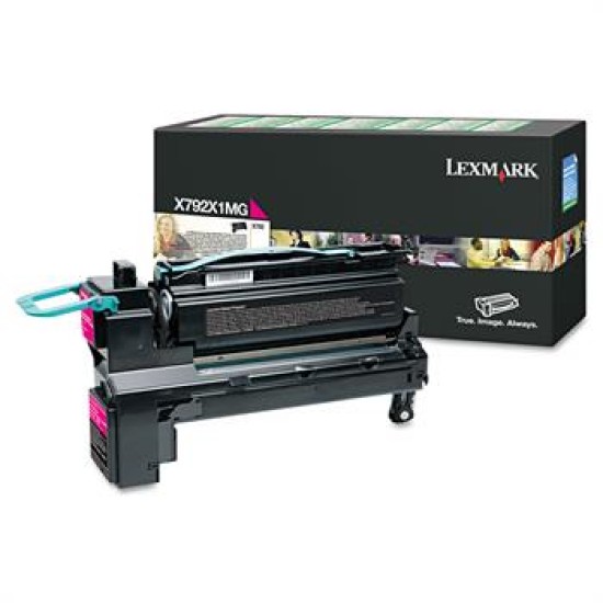 Lexmark X792X1MG Ekstra Yüksek Kapasiteli Kırmızı Toner